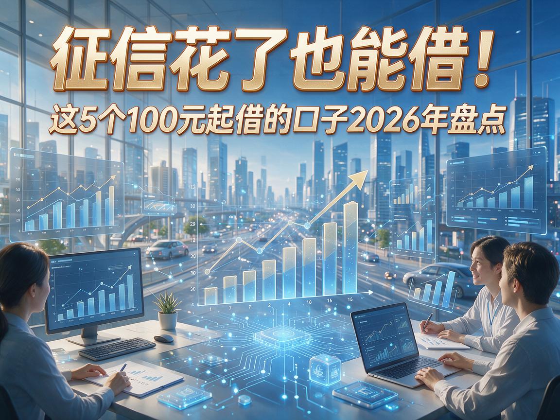 征信花了也能借！这5个100元起借的口子2026年盘点