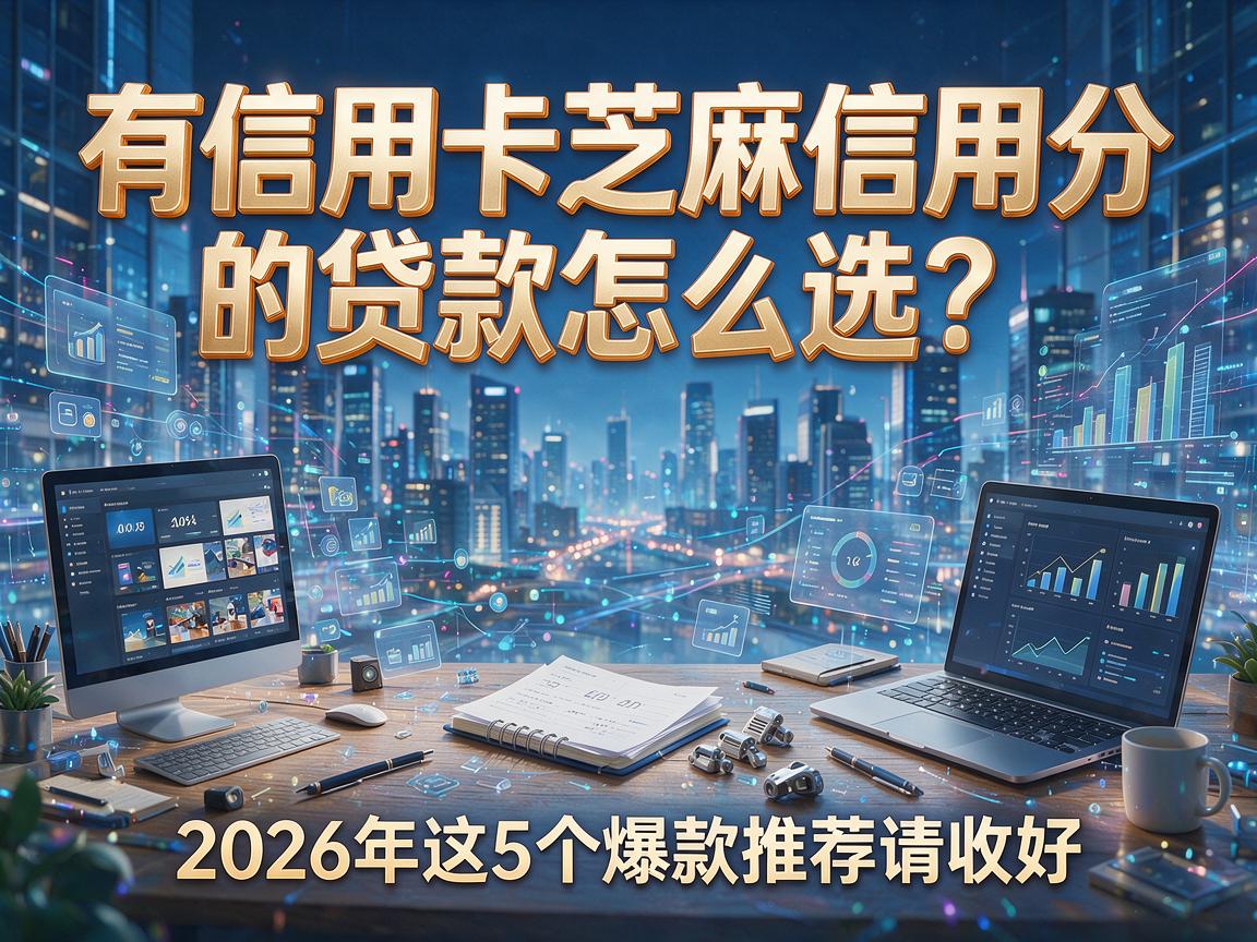 有信用卡芝麻信用分的贷款怎么选？2026年这5个爆款推荐请收好！
