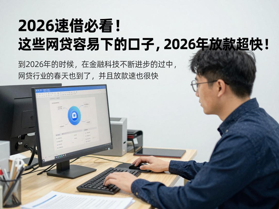2026速借必看！这些网贷容易下的口子，2026年放款超快！