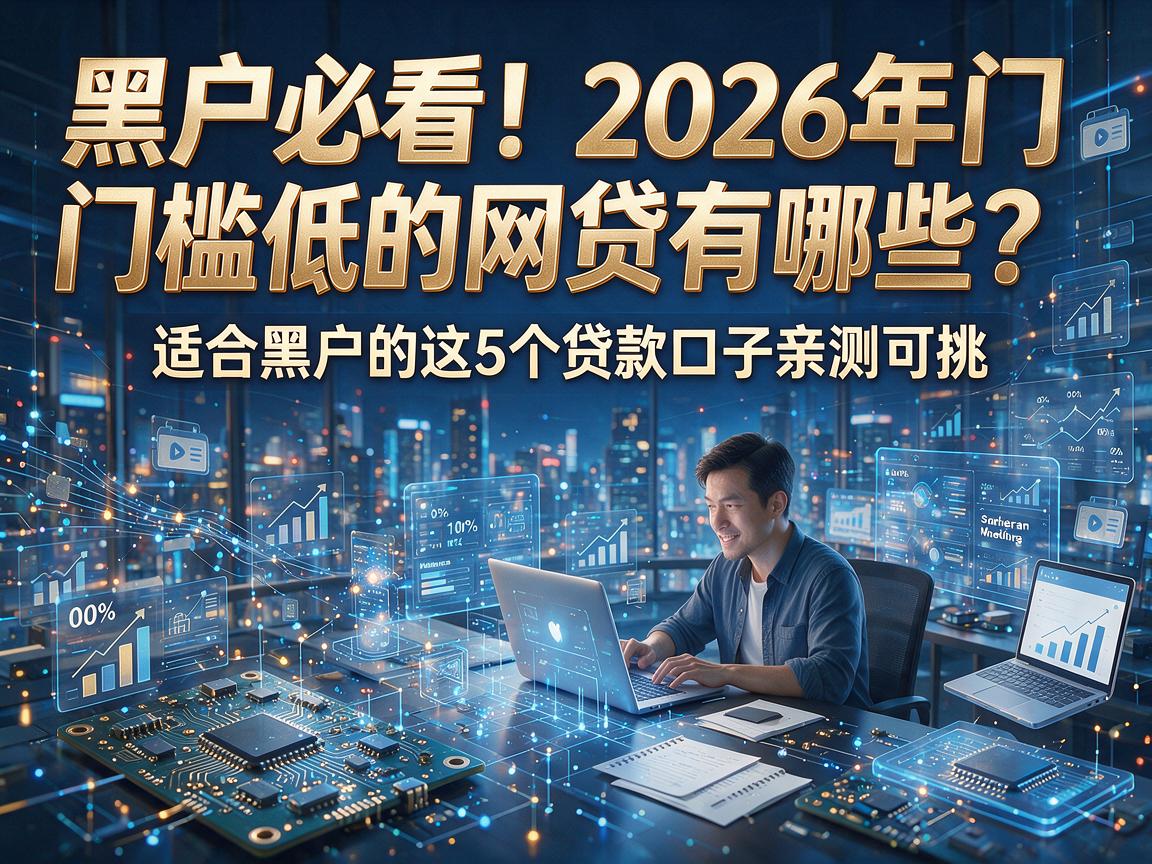 黑户必看！2026年门槛低的网贷有哪些？适合黑户的这5个贷款口子亲测可挑！