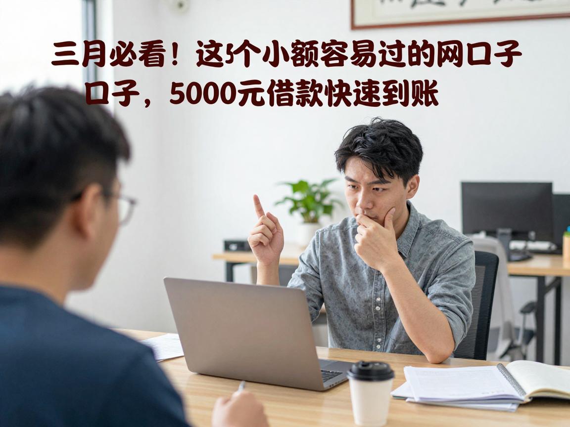三月必看！这5个小额容易过的网贷口子，5000元借款快速到账