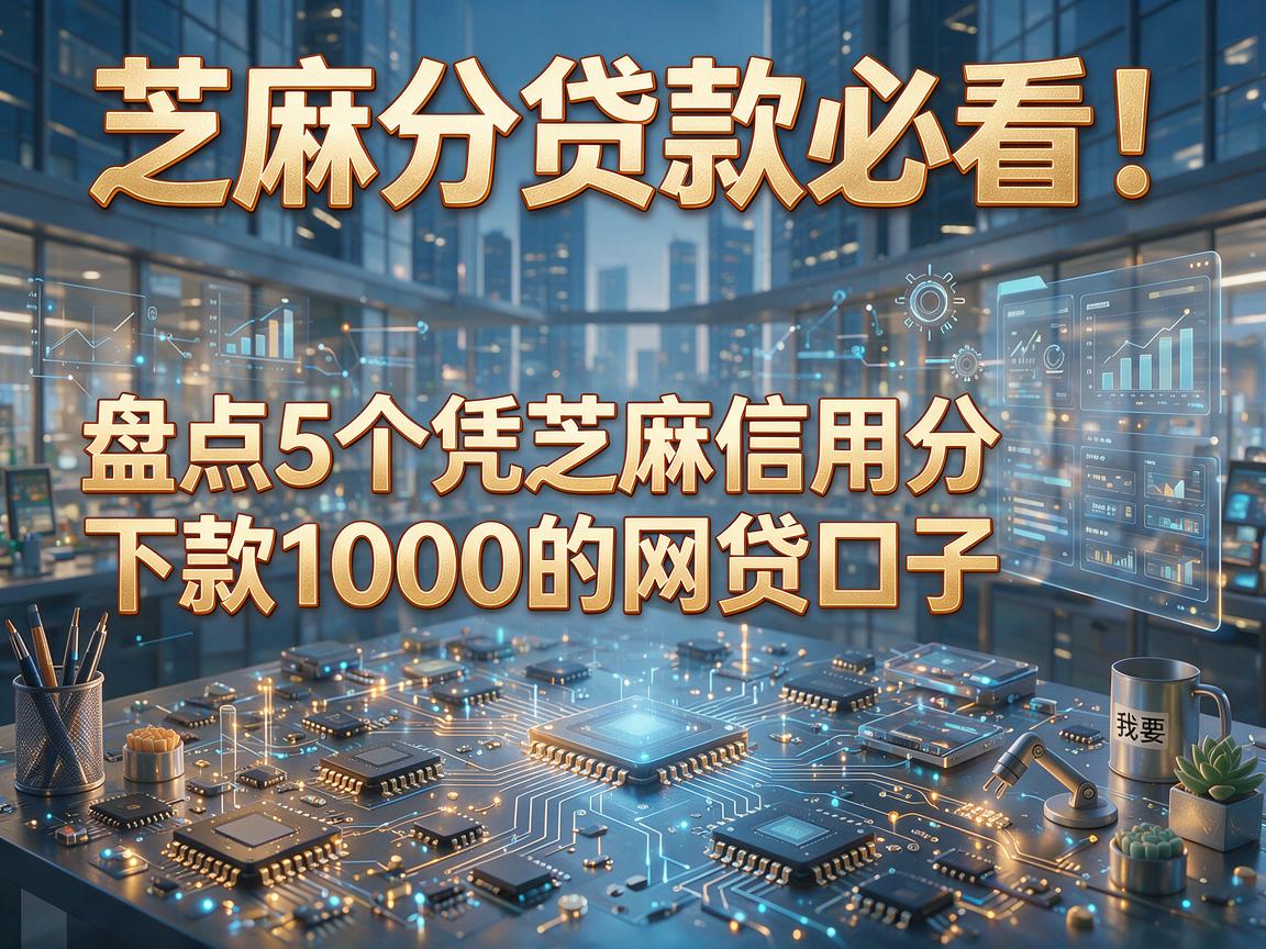 芝麻分贷款必看!盘点5个凭芝麻信用分下款1000的网贷口子