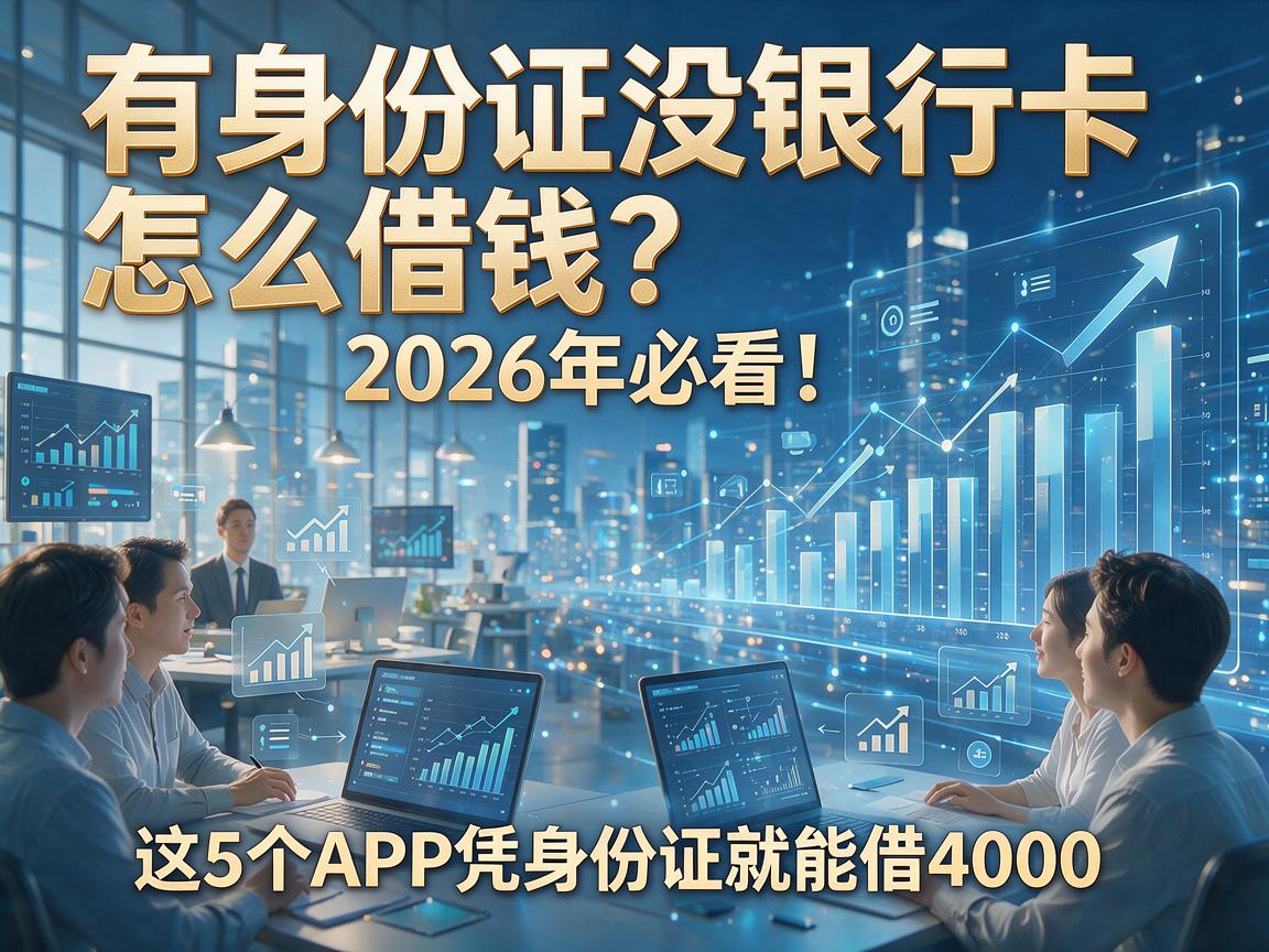 有身份证没银行卡怎么借钱？2026年必看！这5个APP凭身份证就能借4000