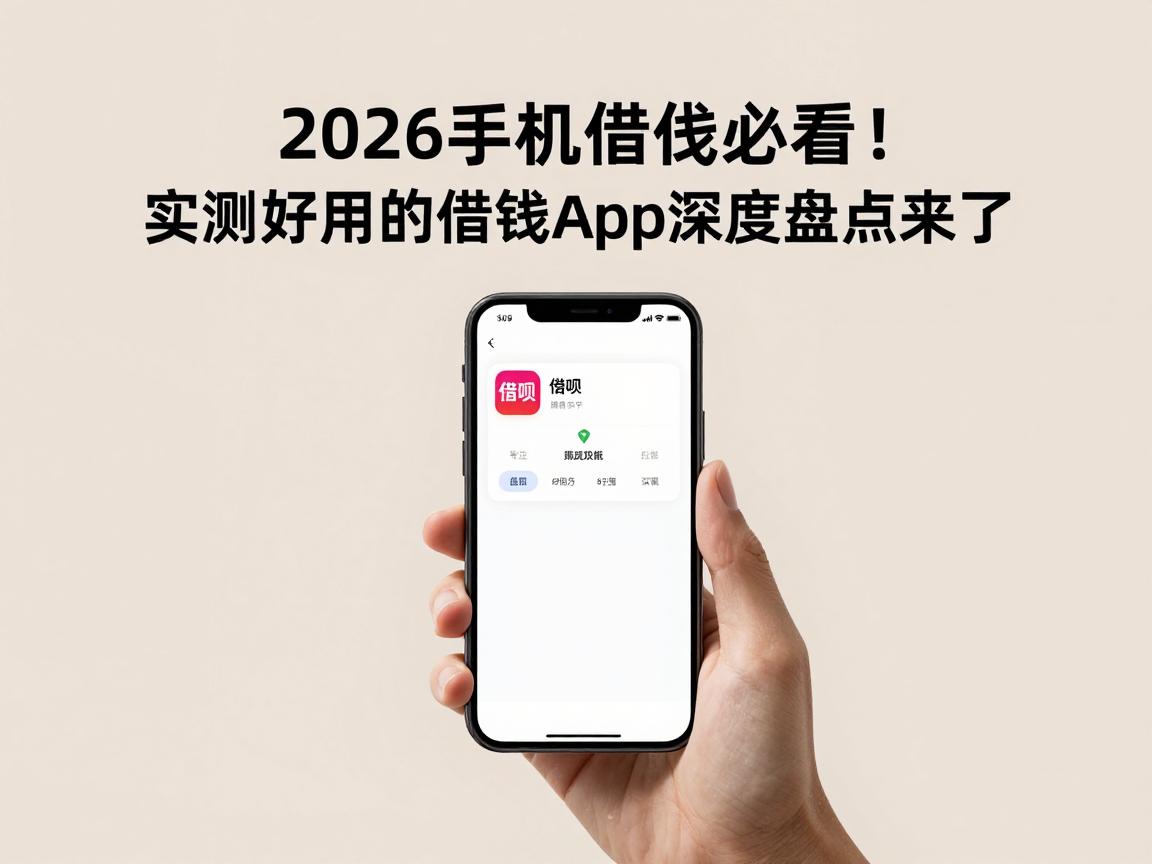 2026手机借钱必看!实测好用的借钱app深度盘点来了