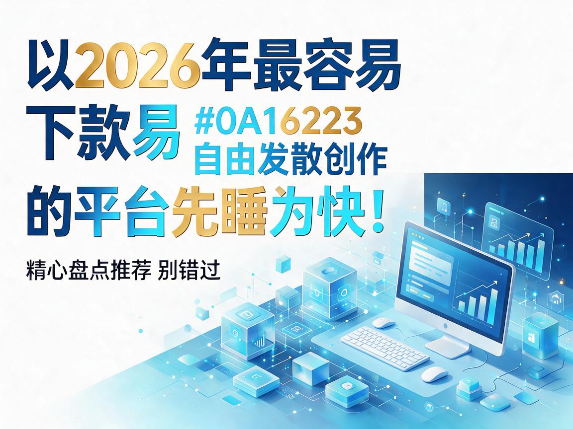 2026年最容易下款的平台先睹为快!精心盘点推荐别错过
