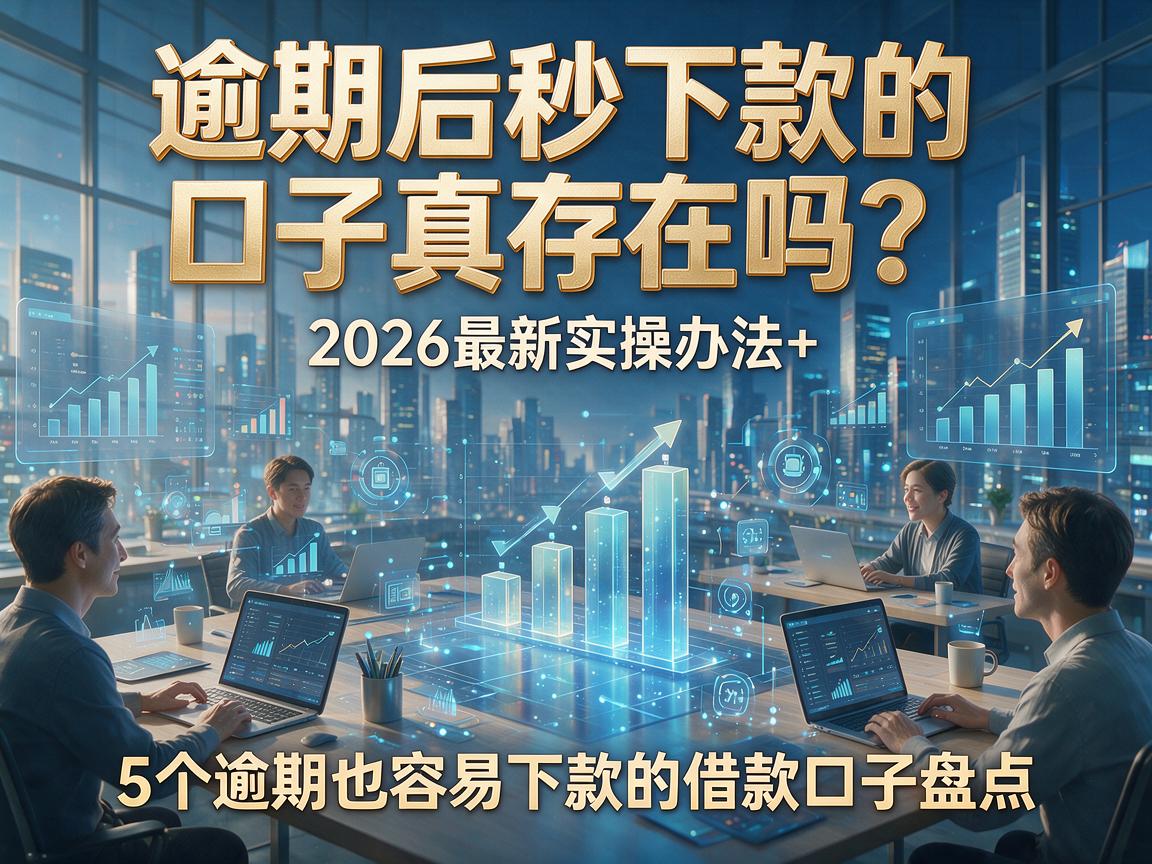 逾期后秒下款的口子真存在吗?2026最新实操办法+5个逾期也容易下款的借款口子盘点