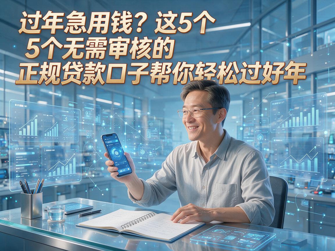 过年急用钱？这5个无需审核的正规贷款口子帮你轻松过好年