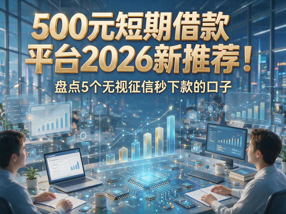 500元短期借款平台2026新推荐！盘点5个无视征信秒下款的口子