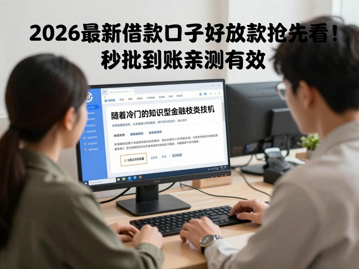 2026最新借款口子好放款抢先看!秒批到账亲测有效