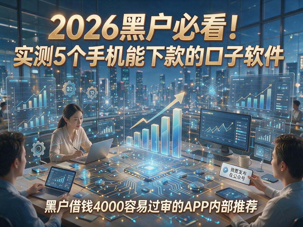 2026黑户必看!实测5个手机能下款的口子软件,黑户借钱4000容易过审的APP内部推荐