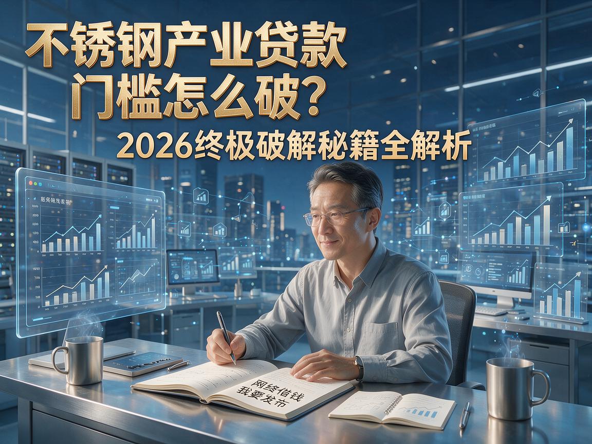 不锈钢产业贷款门槛怎么破？2026终极破解秘籍全解析！