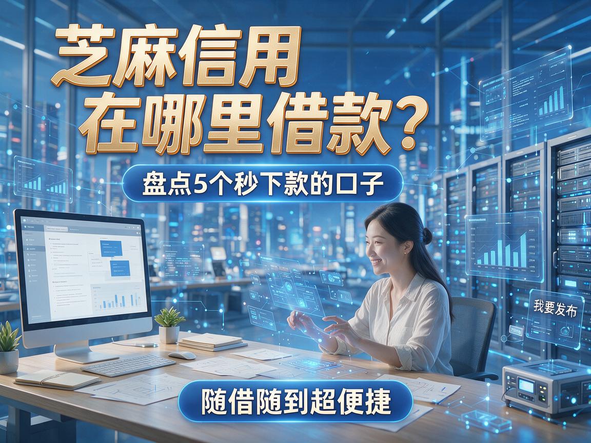 芝麻信用在哪里借款?盘点5个秒下款的口子,随借随到超便捷