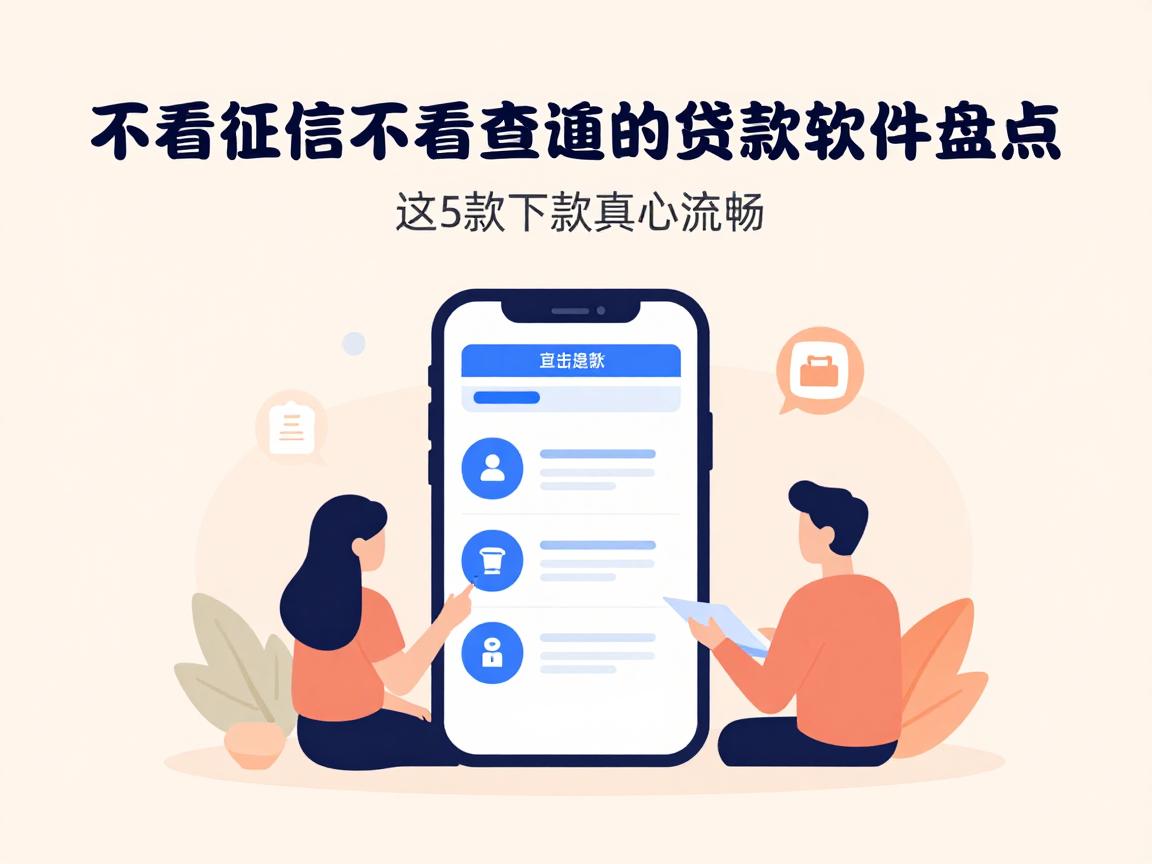 不看征信不看查询的贷款软件盘点!这5款下款真心流畅,速看