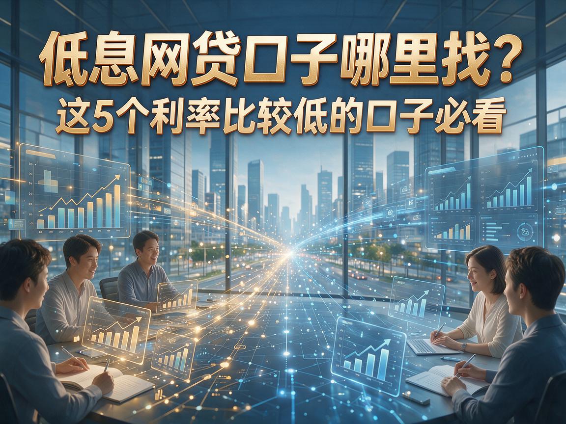 低息网贷口子哪里找？这5个利率比较低的口子必看，详细公开！