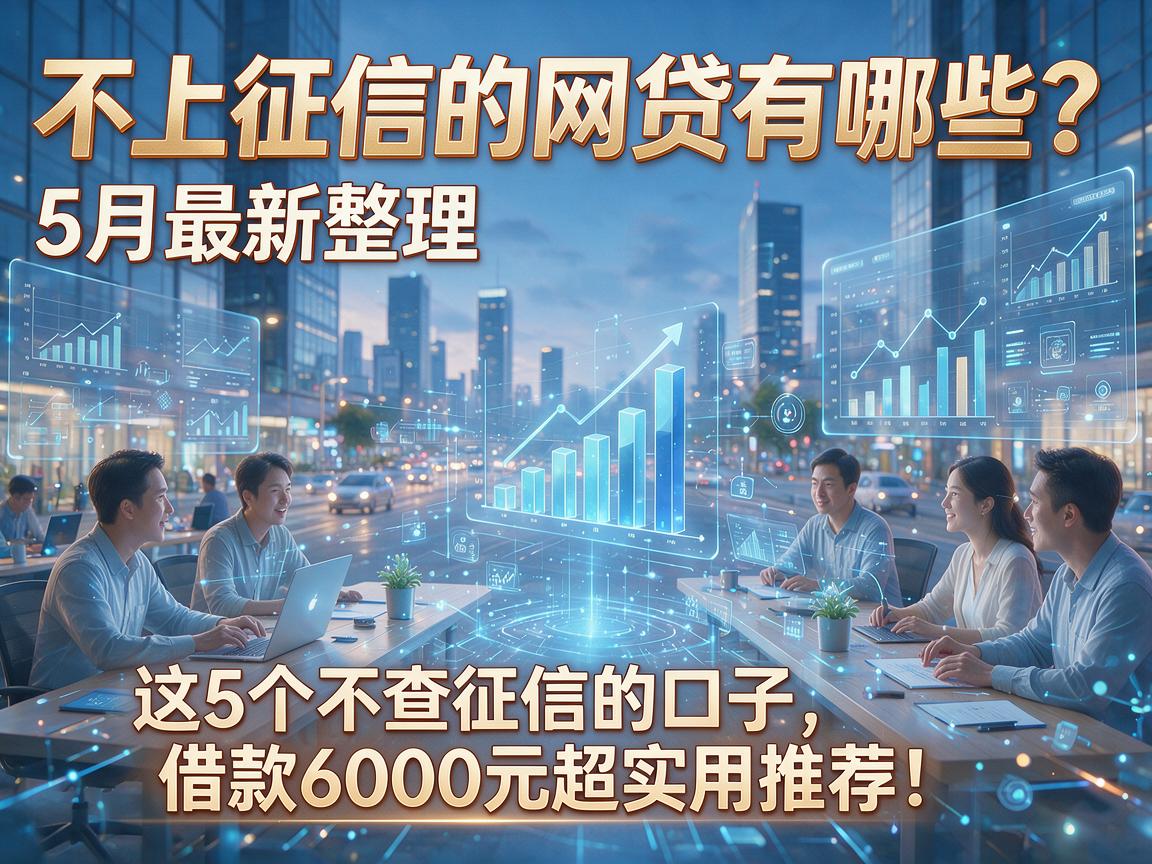 不上征信的网贷有哪些?5月最新整理,这5个不查征信的口子,借款6000元超实用推荐!