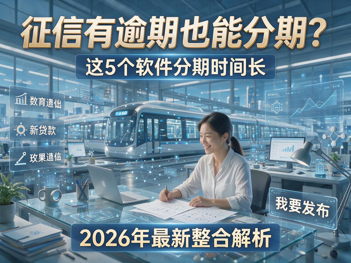 征信有逾期也能分期？这5个软件分期时间长，2026年最新整合解析！