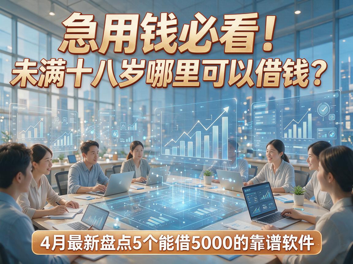 急用钱必看！未满十八岁哪里可以借钱？4月最新盘点5个能借5000的靠谱软件