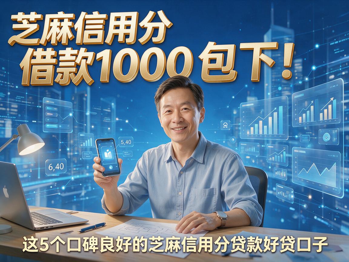 芝麻信用分借款1000包下!这5个口碑良好的芝麻信用分贷款好贷口子