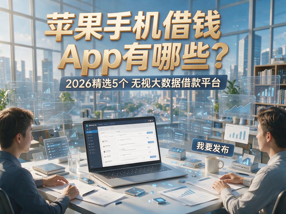 苹果手机借钱App有哪些?2026精选5个无视大数据借款平台