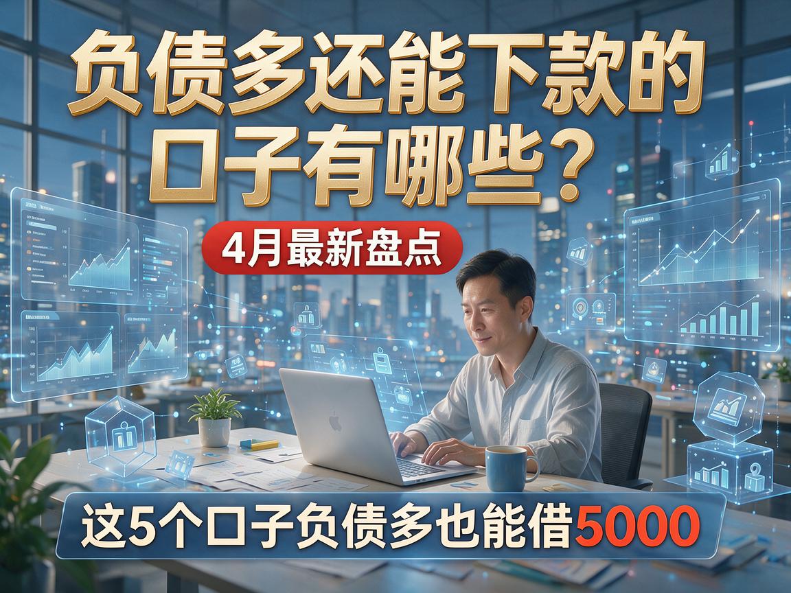 负债多还能下款的口子有哪些?4月最新盘点,这5个口子负债多也能借5000!