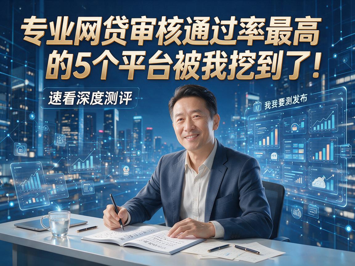 专业网贷审核通过率最高的5个平台被我挖到了！速看深度测评