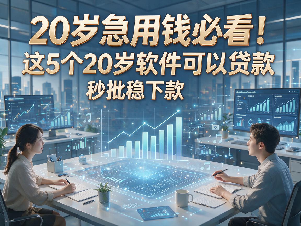 20岁急用钱必看!这5个20岁软件可以贷款,秒批稳下款