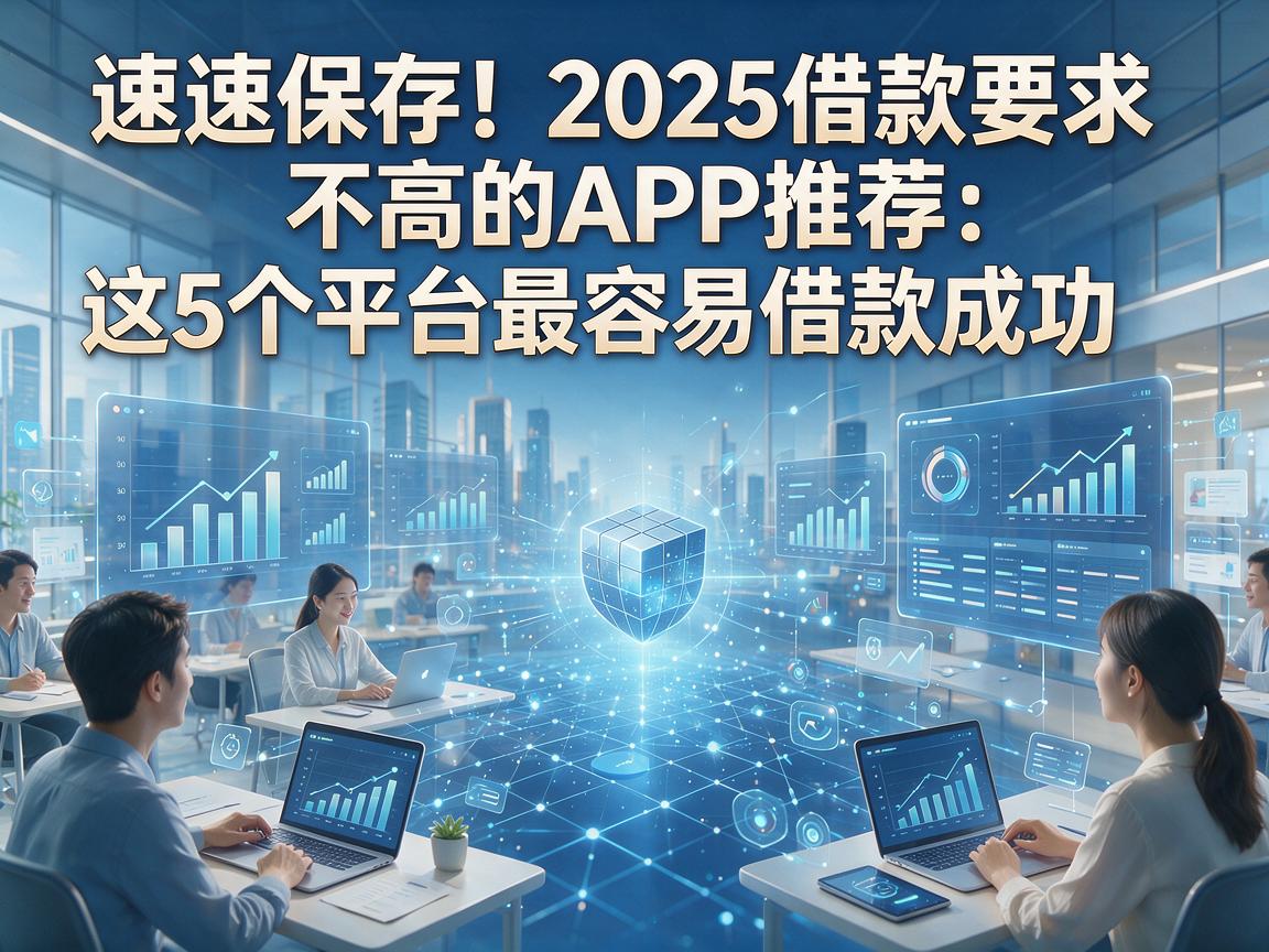 速速保存!2025借款要求不高的APP推荐:这5个平台最容易借款成功