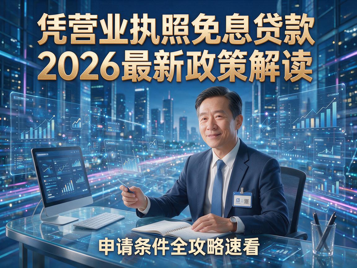 凭营业执照免息贷款2026最新政策解读，申请条件全攻略速看