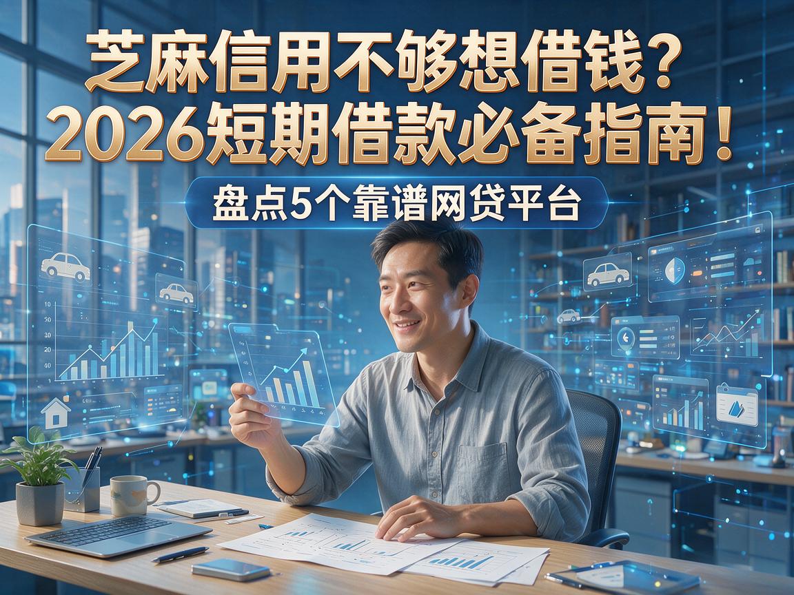 芝麻信用不够想借钱？2026短期借款必备指南！盘点5个靠谱网贷平台