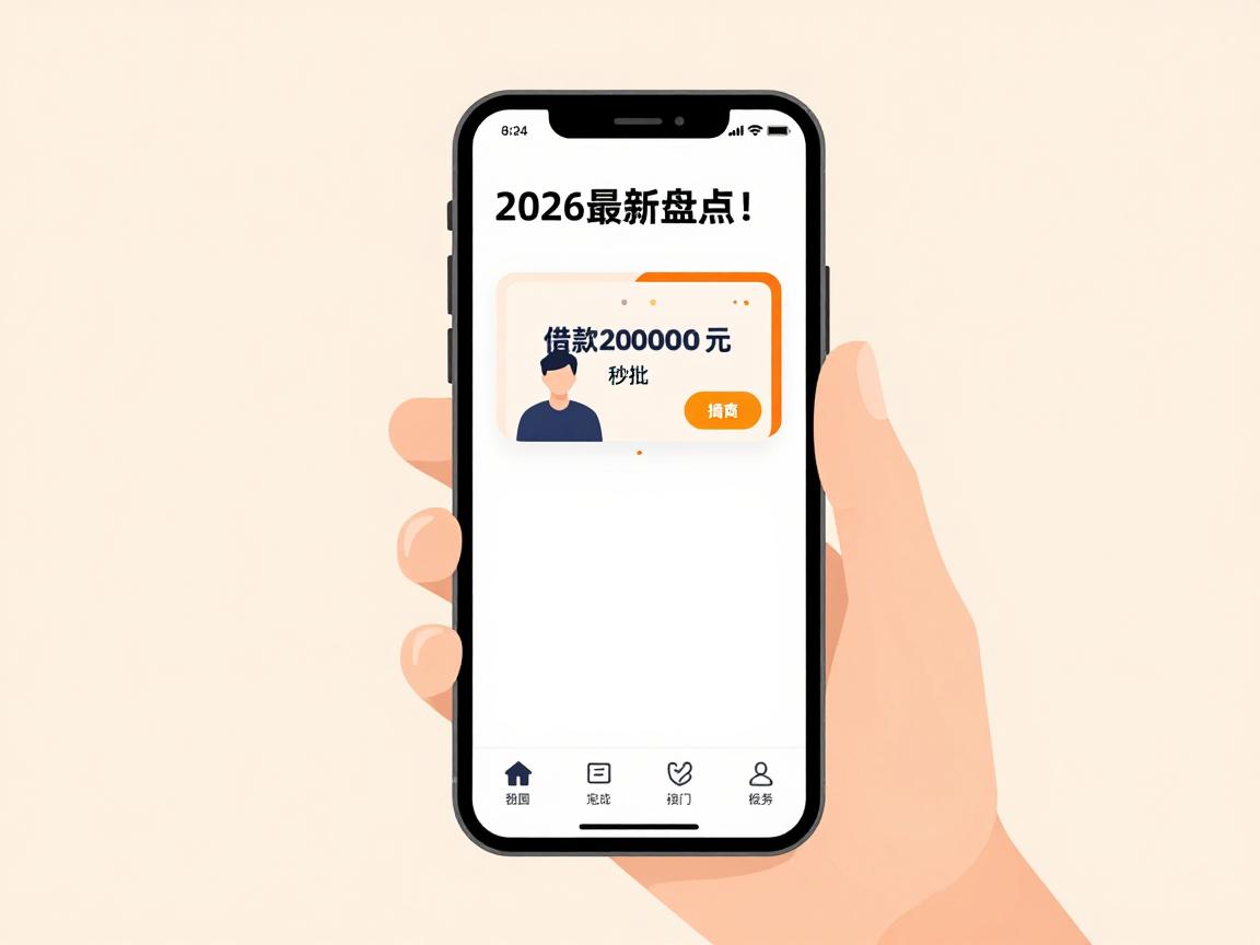 2026最新盘点!这5个可以申请借钱的软件,借款20000元秒批、无视征信