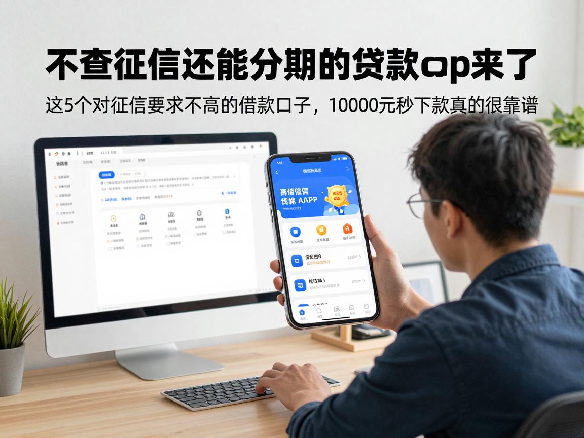 不查征信还能分期的贷款app来了！这5个对征信要求不高的借款口子，10000元秒下款真的很靠谱