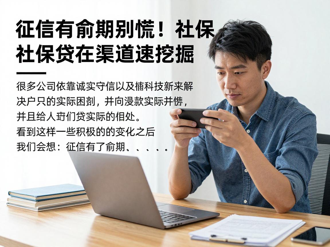 征信有逾期别慌！社保贷在哪里申请？这5个渠道速速挖掘