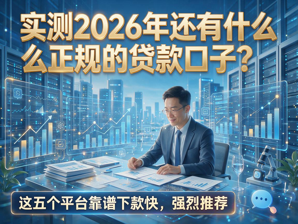 实测2026年还有什么正规的贷款口子？这五个平台靠谱下款快，强烈推荐！
