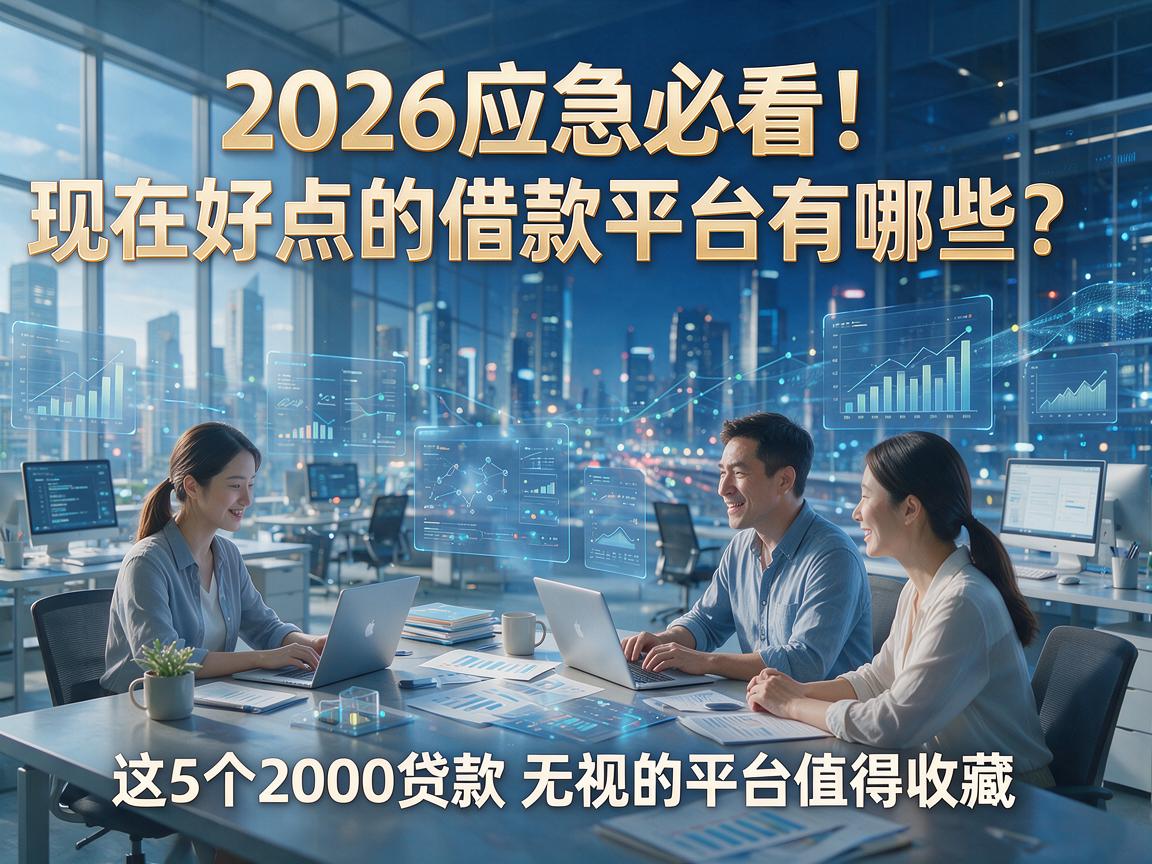 2026应急必看！现在好点的借款平台有哪些？这5个2000贷款无视的平台值得收藏