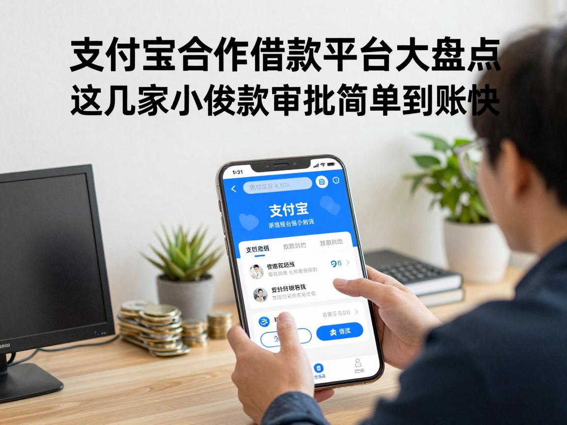 支付宝合作借款平台大盘点，这几家小额贷款审批简单到账快