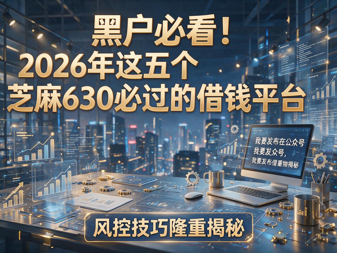 黑户必看!2026年这五个芝麻630必过的借钱平台,风控技巧隆重揭秘