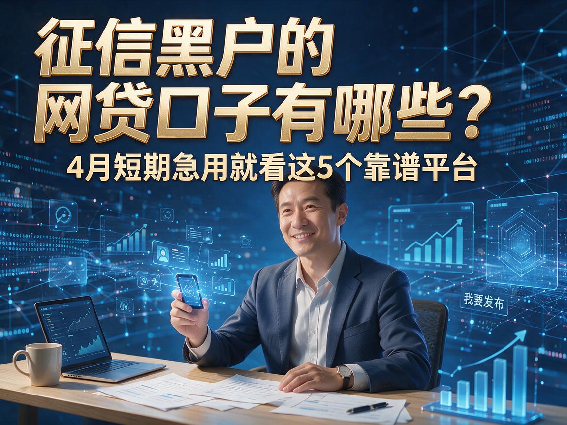 征信黑户的网贷口子有哪些?4月短期急用就看这5个靠谱平台!