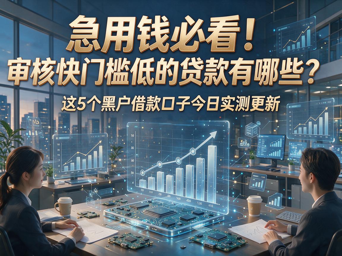 急用钱必看！审核快门槛低的贷款有哪些？这5个黑户借款口子今日实测更新！