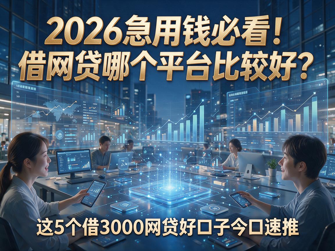 2026急用钱必看！借网贷哪个平台比较好？这5个借3000网贷好口子今日速推！
