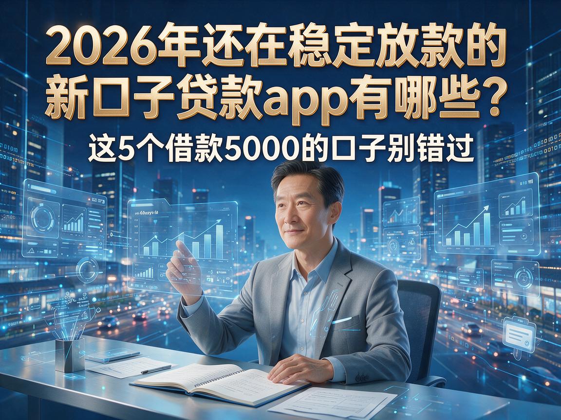 2026年还在稳定放款的新口子贷款app有哪些?这5个借款5000的口子别错过!