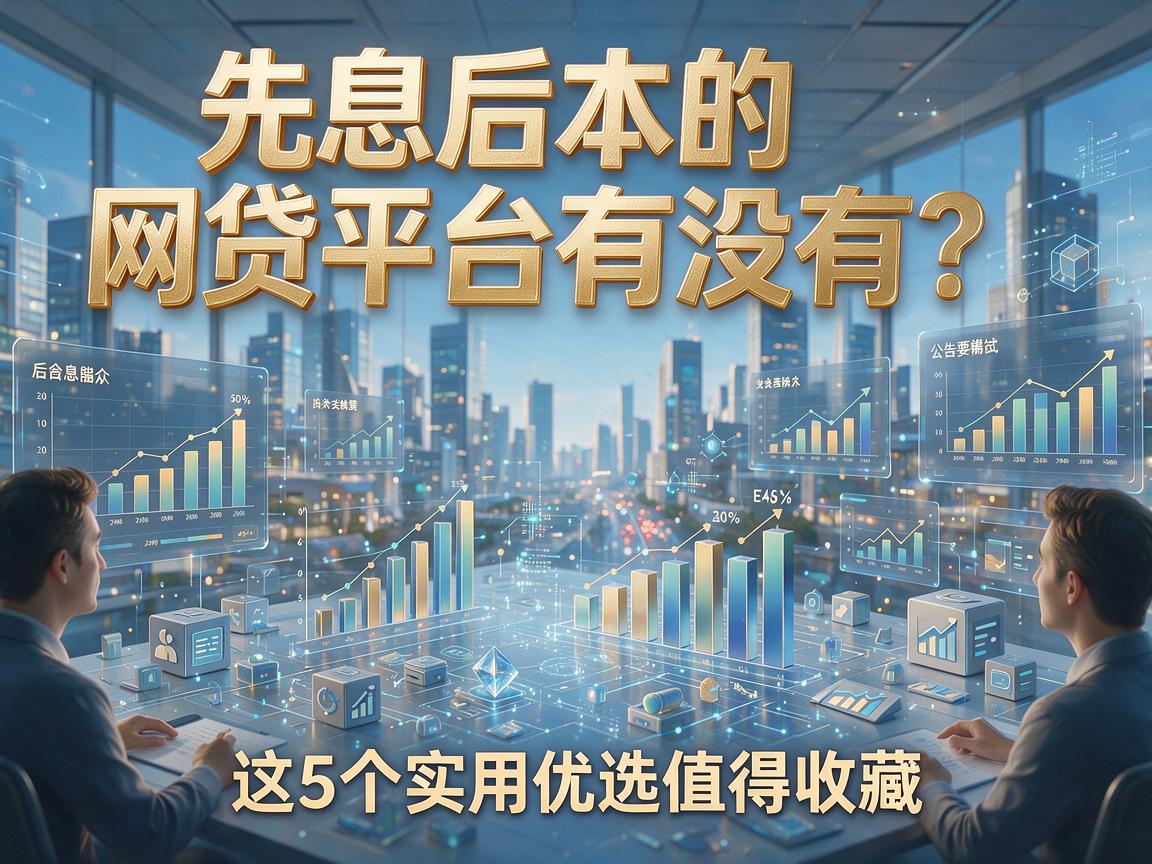 先息后本的网贷平台有没有?这5个实用优选值得收藏!