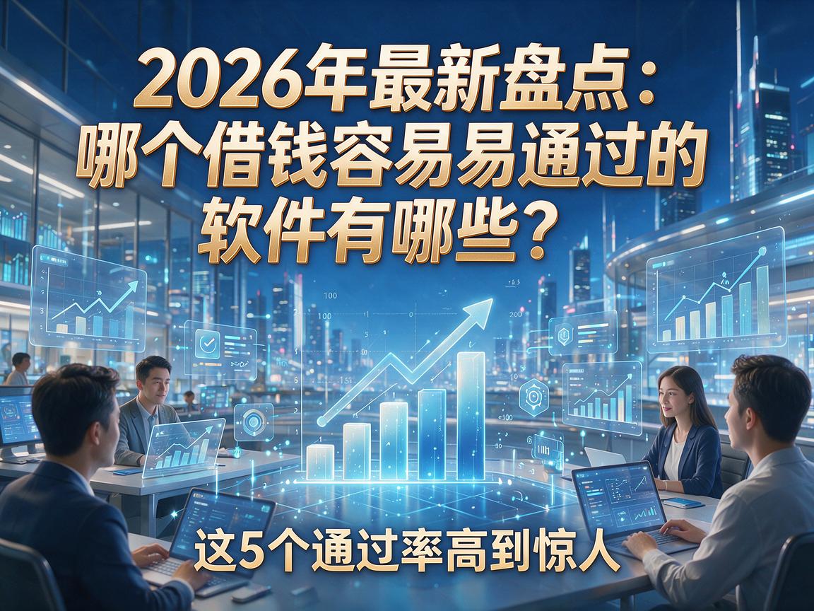 2026年最新盘点：哪个借钱容易通过的软件有哪些？这5个通过率高到惊人！