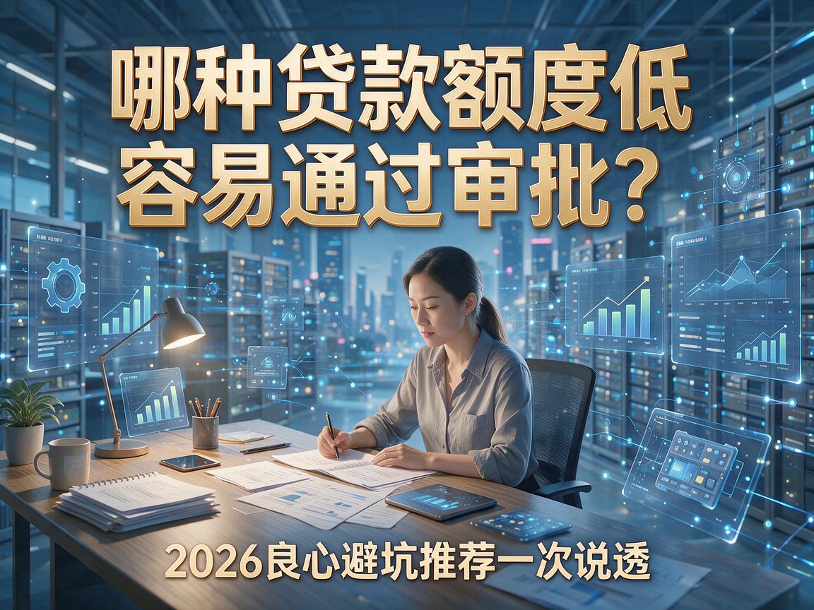 哪种贷款额度低容易通过审批？2026良心避坑推荐一次说透