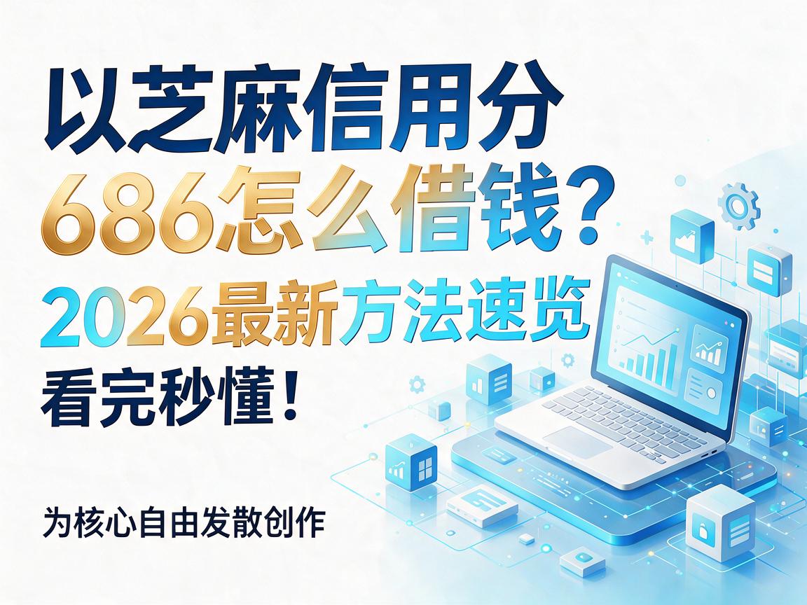 芝麻信用分686怎么借钱？2026最新方法速览，看完秒懂！