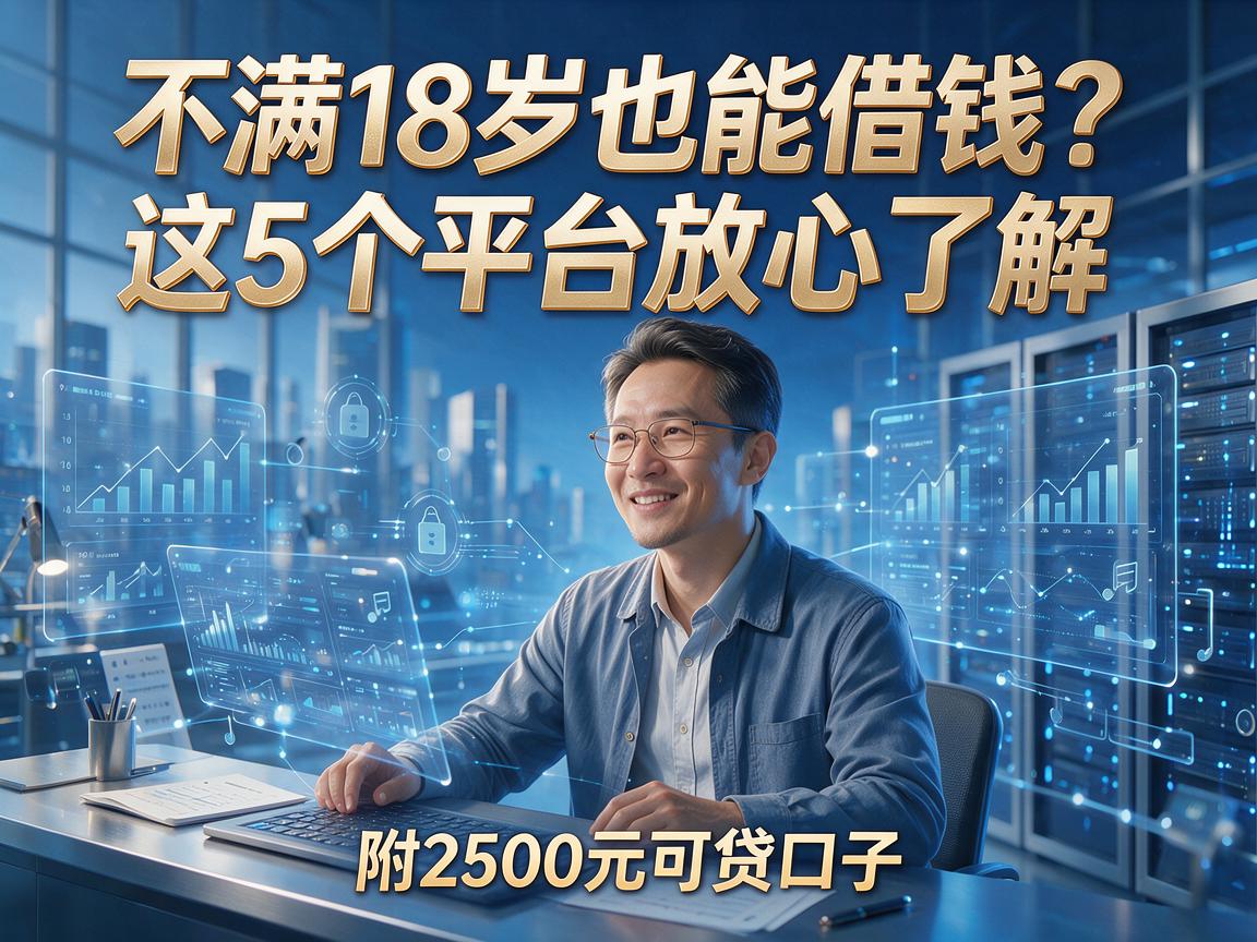 不满18岁也能借钱?这5个平台放心了解,附2500元可贷口子!