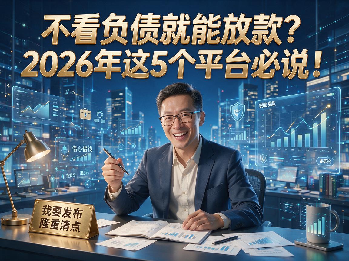 不看负债就能放款？2026年这5个平台必说！本文为您隆重清点！
