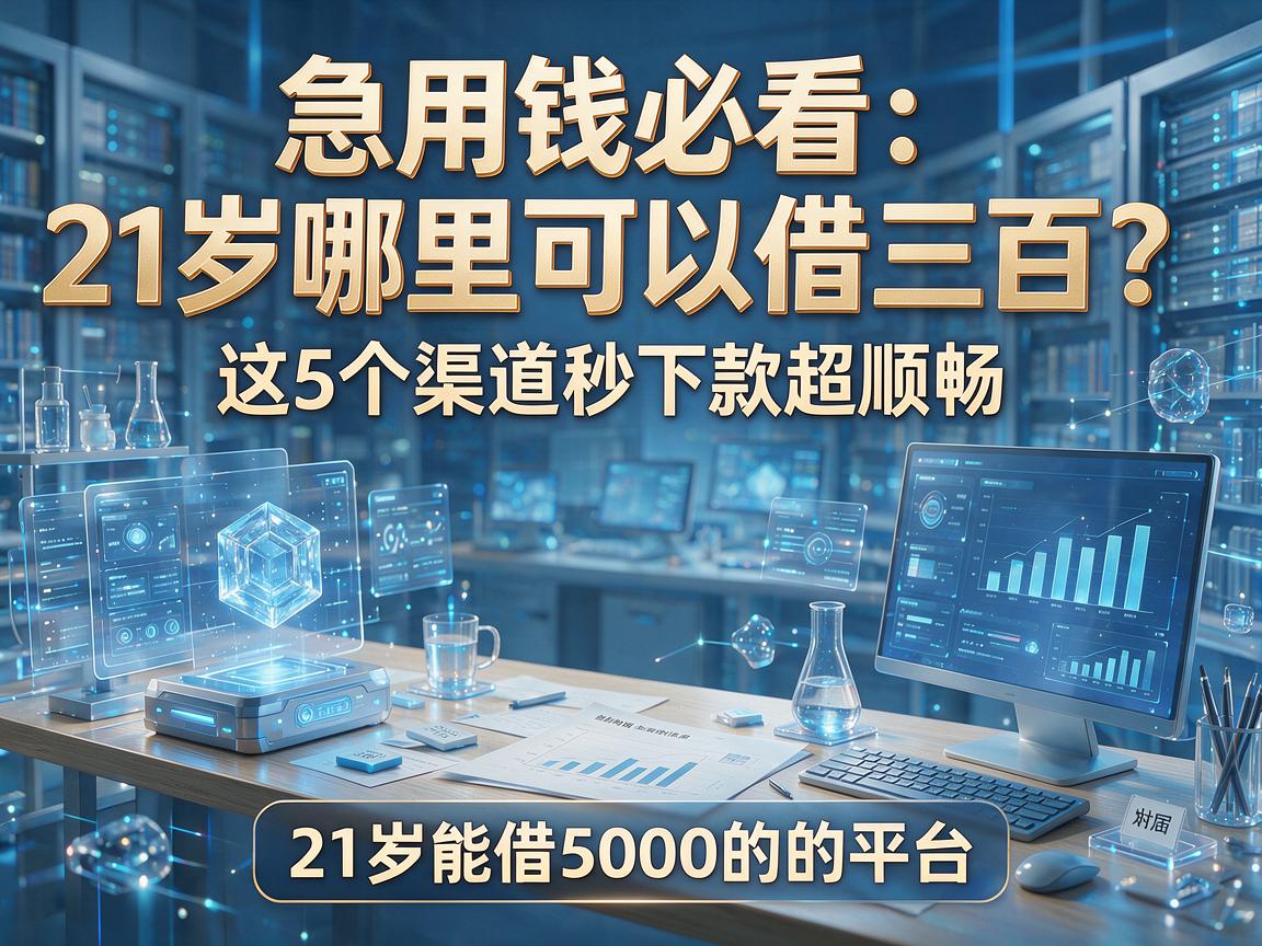 急用钱必看：21岁哪里可以借三百？这5个渠道秒下款超顺畅（附21岁能借5000的平台）