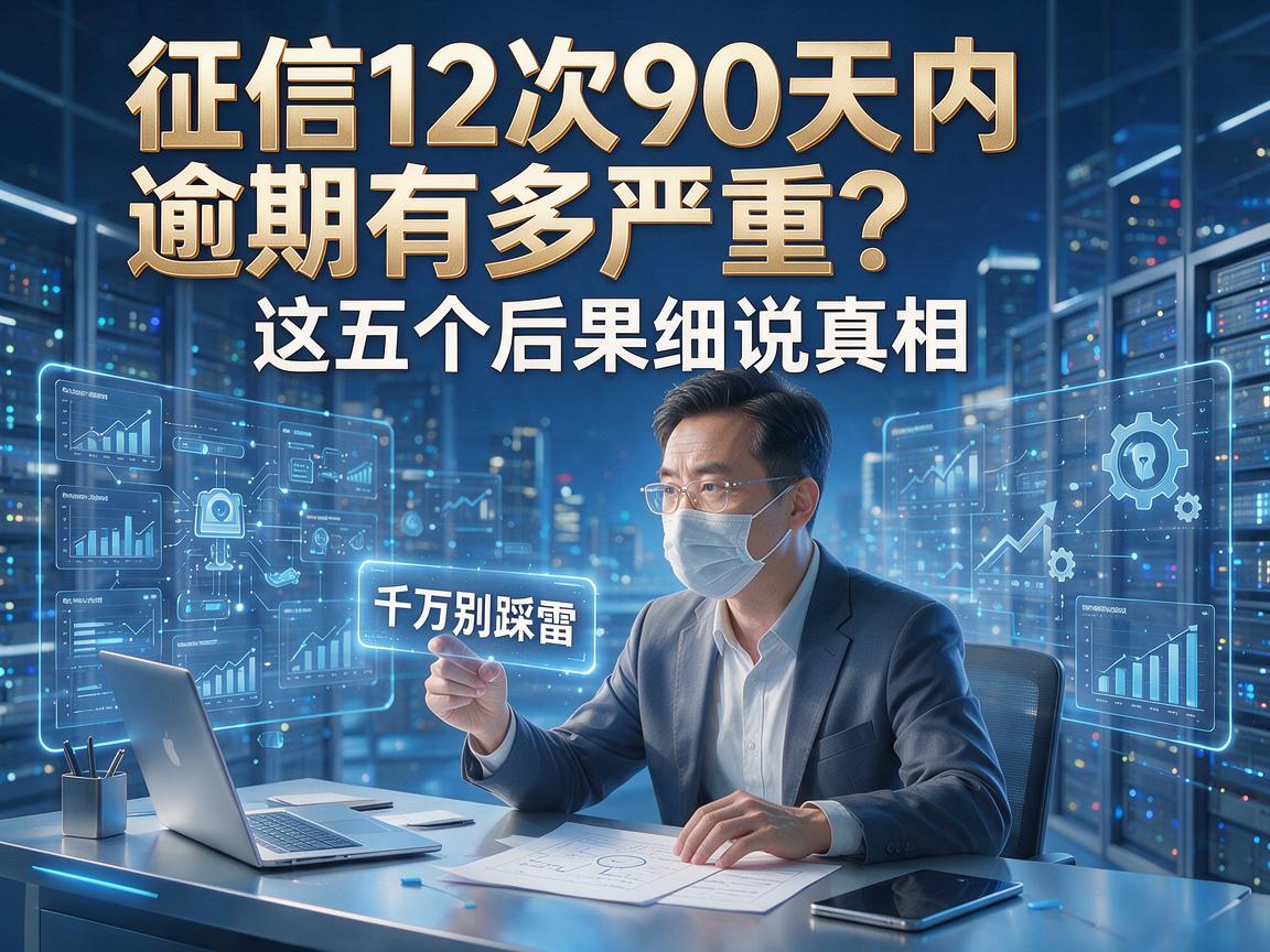 征信12次90天内逾期有多严重？这五个后果细说真相，千万别踩雷！