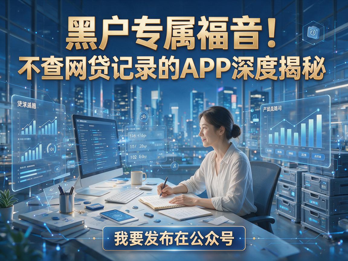 黑户专属福音！不查网贷记录的APP深度揭秘