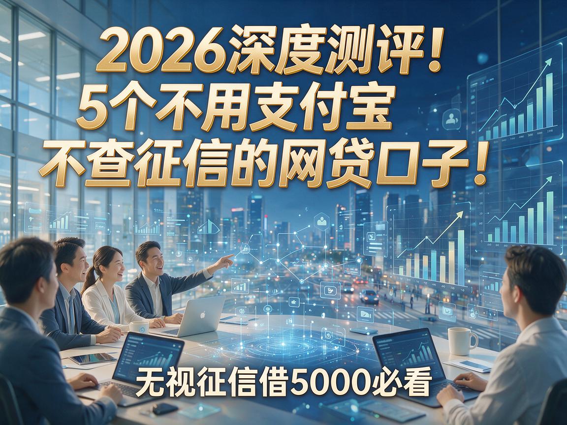 2026深度测评！5个不用支付宝不查征信的网贷口子，无视征信借5000必看